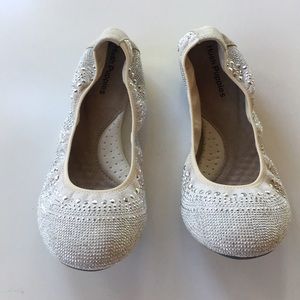 Hush Puppies Silver Stud Chaste Ballet Flat